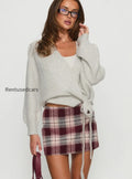 charmers-mini-skirt-red-check