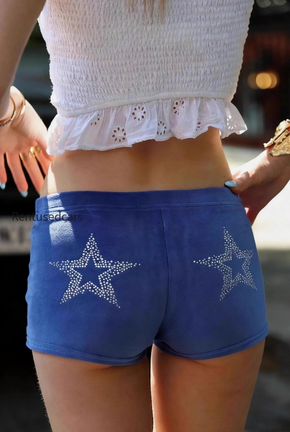 rhinestone-star-low-rise-shorts