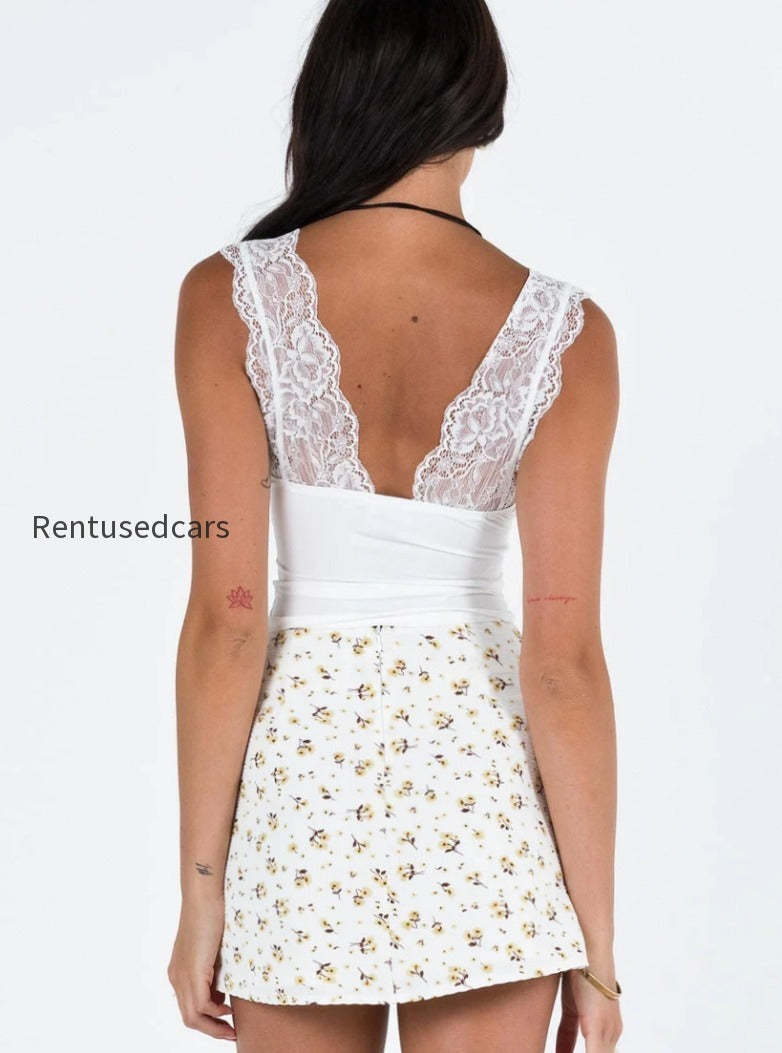 selby-mini-skirt-white-yellow